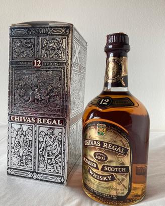 Chivas regal 12 anni anni '70 scotch whisky