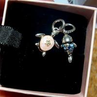 Pandora: tartaruga con diamante e pesce con pietre