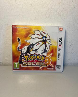 Pokemon Sole Nintendo 3DS PAL fra completo