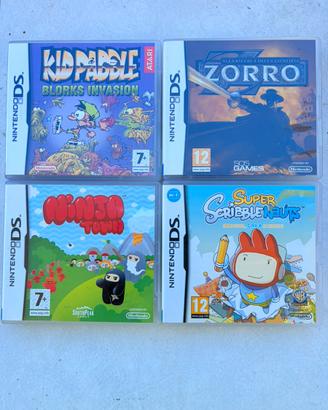 Lotto giochi nintendo ds