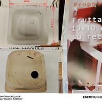 Cottoveneto,lavabi quadri/tondi a incasso/appoggio