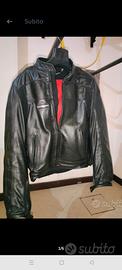 giubbotto pelle M TECH  moto taglia 48