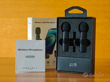 Microfoni lavalier wireless USB-C
