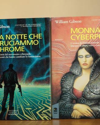 COLLEZIONE di LIBRI di LETTERATURA CYBERPUNK