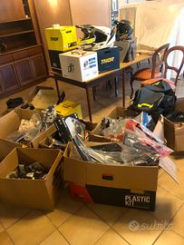 Stock competo Moto/mtb Abbigliamento + Componenti