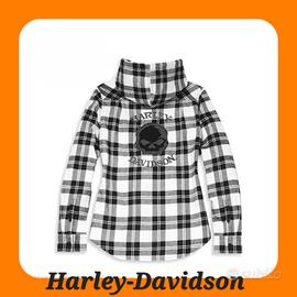 CAMICIA IN FLANELLA DONNA WILLIE G SKULL H-D