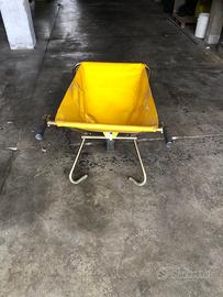 Carriola in metallo con ruota pneumatica – funzion