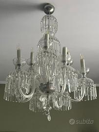 Lampadario in Cristallo di Boemia