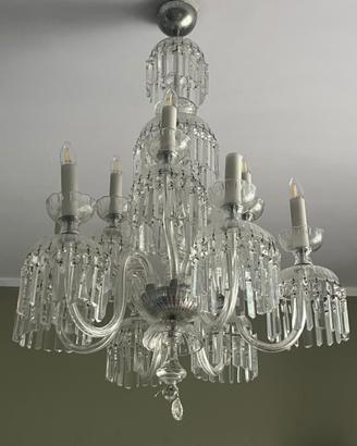 Lampadario in Cristallo di Boemia