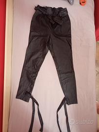 Pantalone donna simil pelle S/IT40