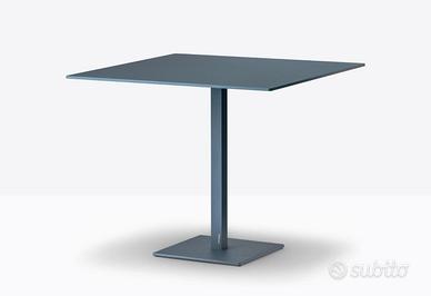 Tavoli professionali 90x90 HPL neri