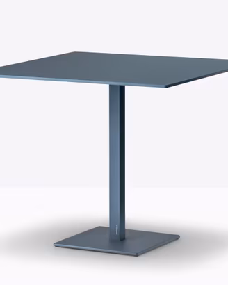 Tavoli professionali 90x90 HPL neri