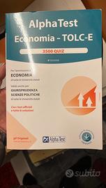 Alpha test  NUOVO Economia-Giurisprudenza-Scienze
