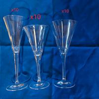 Set 30 calici cristallo “Le Perle” nuovi