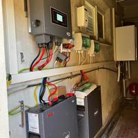 Impianto fotovoltaico kit 10kw batterie Litio 6kw