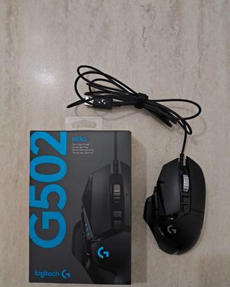 Mouse Logitech G502 HERO (seminuovo)