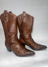 Stivali in pitone Fragiacomo