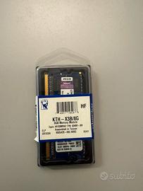 Kingstone 8gb 1333 DDR-3