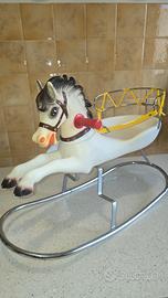 cavallo a dondolo vintage 60/70