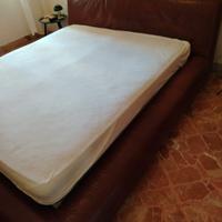 Letto Matrimoniale Pelle Marca Flou