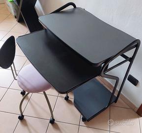Scrivania porta PC con sedia inclusa