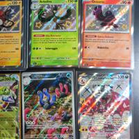 carte pokemon lotto destino di paldea nm ita