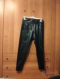 Pantaloni donna in ecopelle Shein neri – taglia 0X