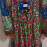 abito Positano con frange