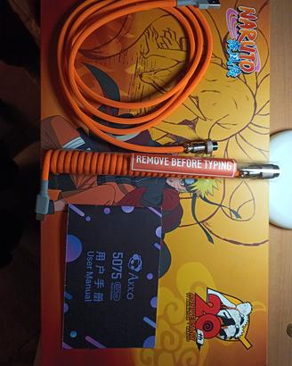 Tastiera Akko edizione anniversaro 20 anni Naruto 