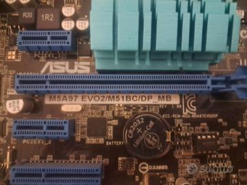 Kit Scheda Madre ASUS M5A97 EVO2 AM3+ Cpu 8 Core