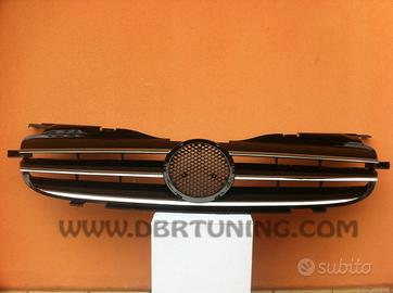 Griglia o calandra SLK 170 look AMG 3 alette nera-