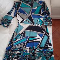 vestito, elasticizzato vintage anni60