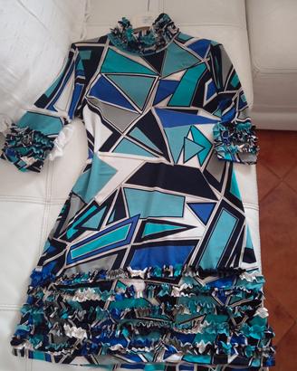 vestito, elasticizzato vintage anni60