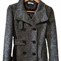 Caban da donna grigio 