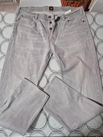 Jeans Lee TG 54 Colore Grigio
