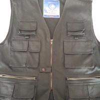 Gilet multitasche green , pesca , caccia.