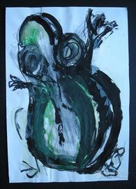 THOMAS HELLER - Tecnica mista su carta (2014)