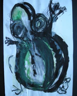 THOMAS HELLER - Tecnica mista su carta (2014)