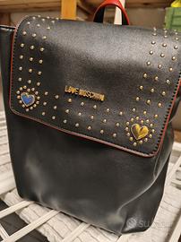 zaino pelle moschino