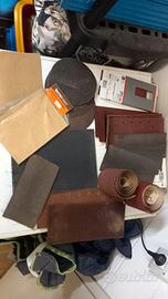 Carta vetrata e smeriglio: assortimento