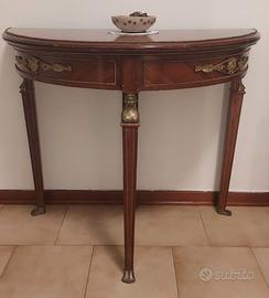 TAVOLO DA GIOCO / CONSOLLE IN STILE LUIGI XVI