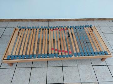 Letto con rete elettrica