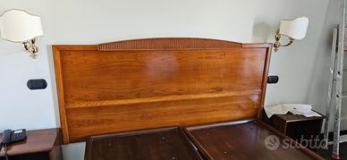 Spalliere letto legno massello marca SELVA
