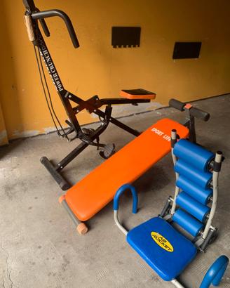 attrezzi per ginnastica