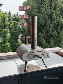 Forno pizza a pellet Ooni Fyra 12 con scatola