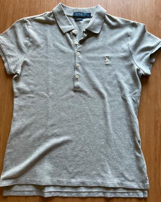 Polo Ralph Lauren Grigia Donna - Taglia M Slim Fit