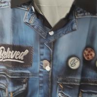 Camicia acrilica acetato 3D L