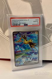 Carte pokemon ZAPDOS EX PSA 10 jap 204