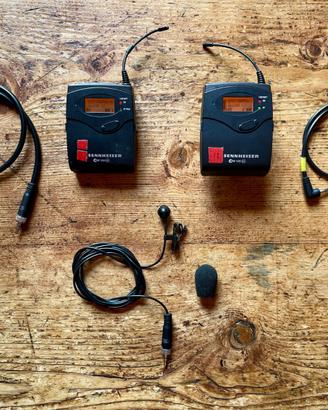 kit SENNHEISER radiomicrofono ew100 G3 lavalier