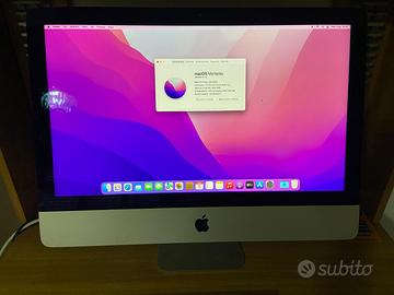Apple IMac 21 Late 2015 i5-5th8GB SSD 500- Full HD